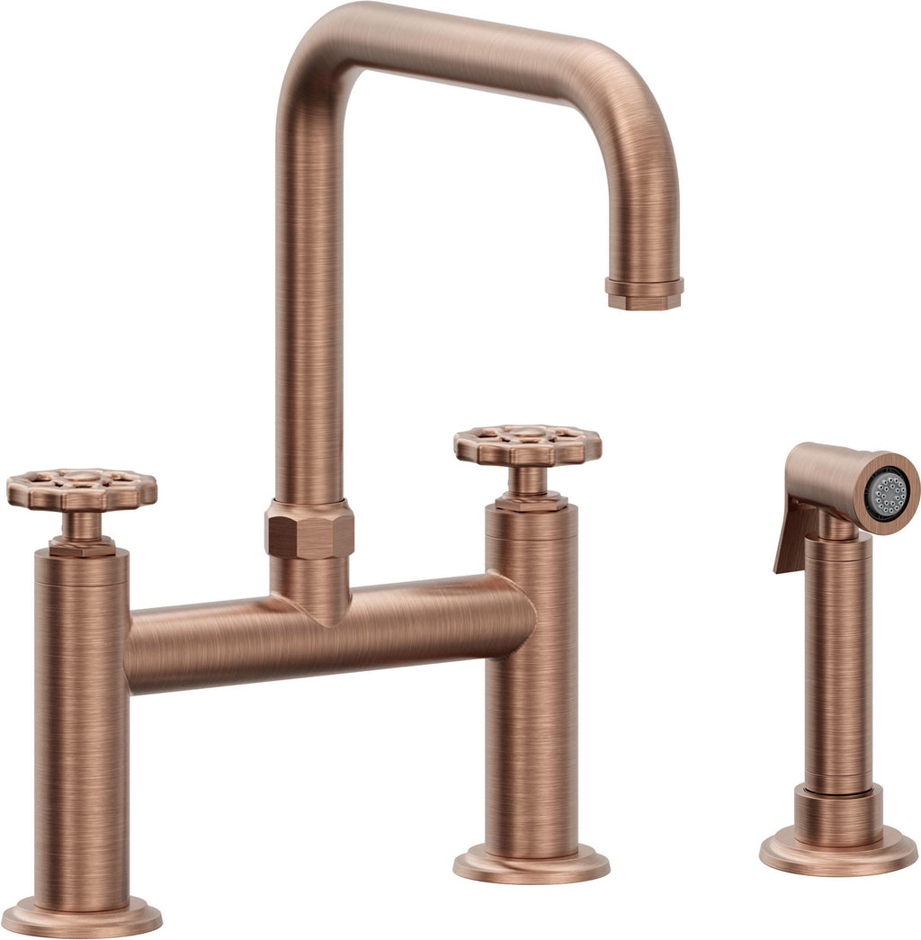 California Faucets Descanso Works Bridge Faucets