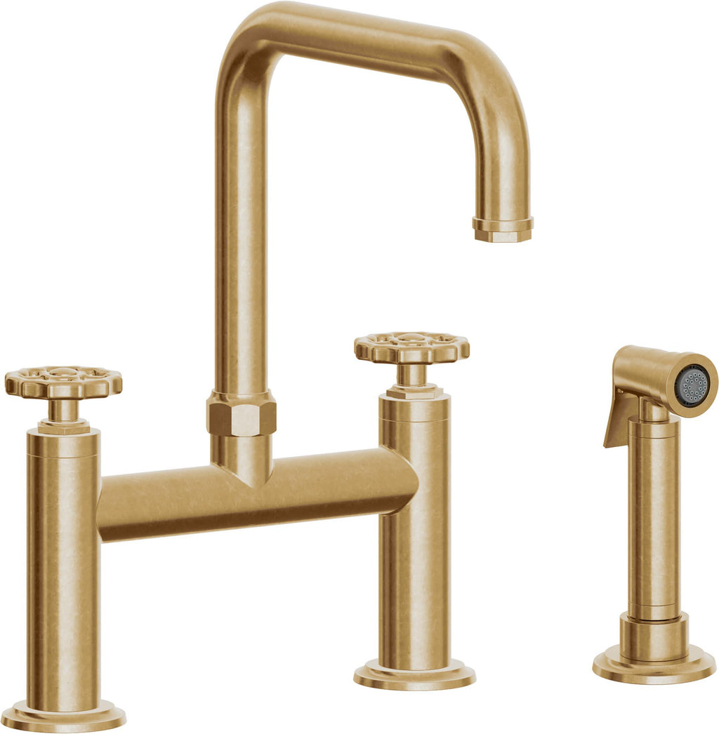 California Faucets Descanso Works Bridge Faucets
