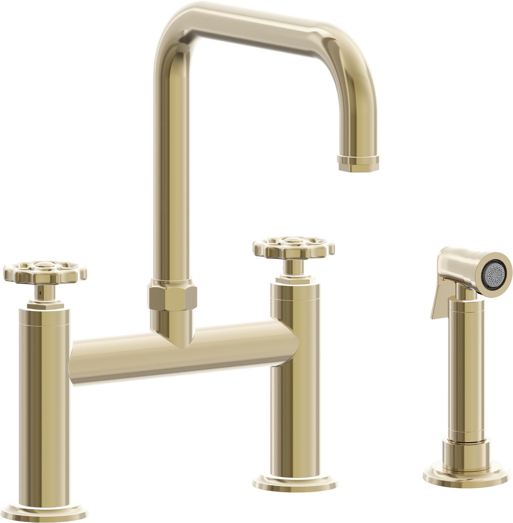 California Faucets Descanso Works Bridge Faucets