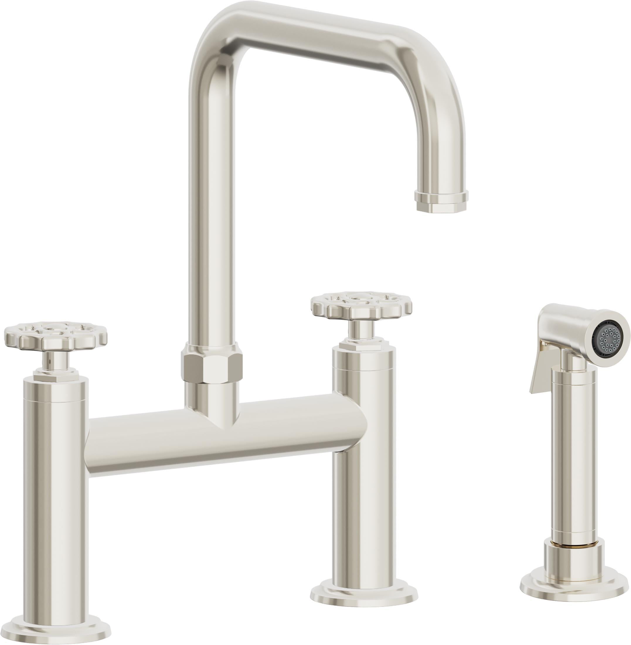 California Faucets Descanso Works Bridge Faucets