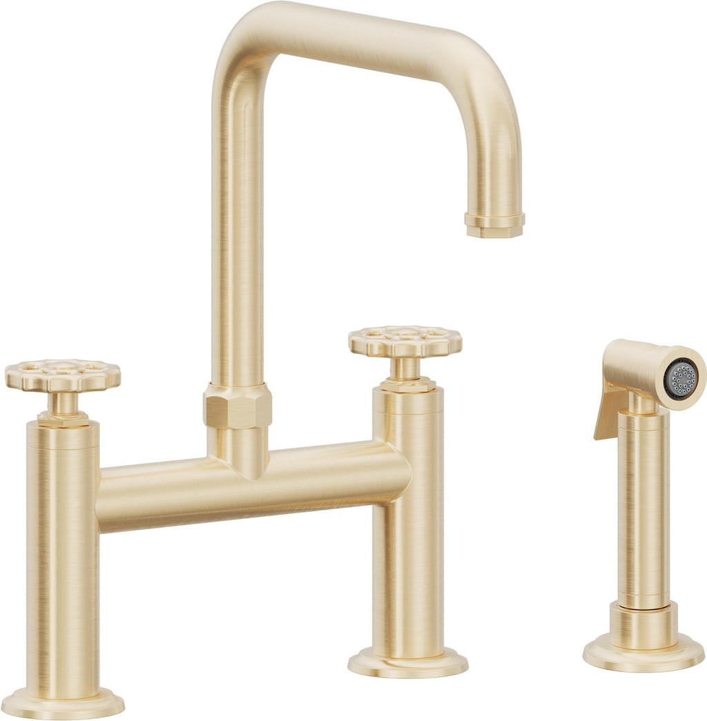 California Faucets Descanso Works Bridge Faucets