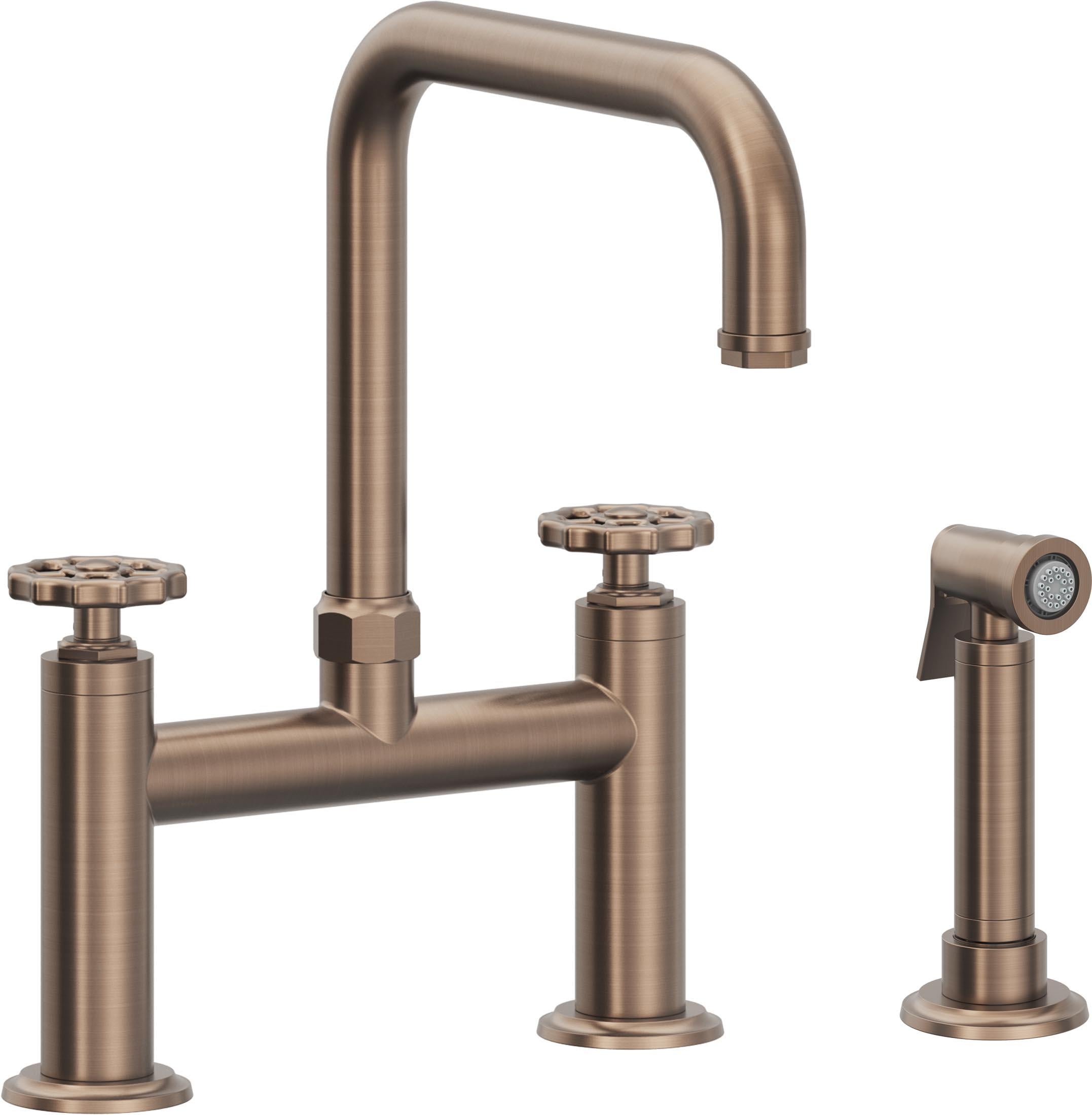California Faucets Descanso Works Bridge Faucets