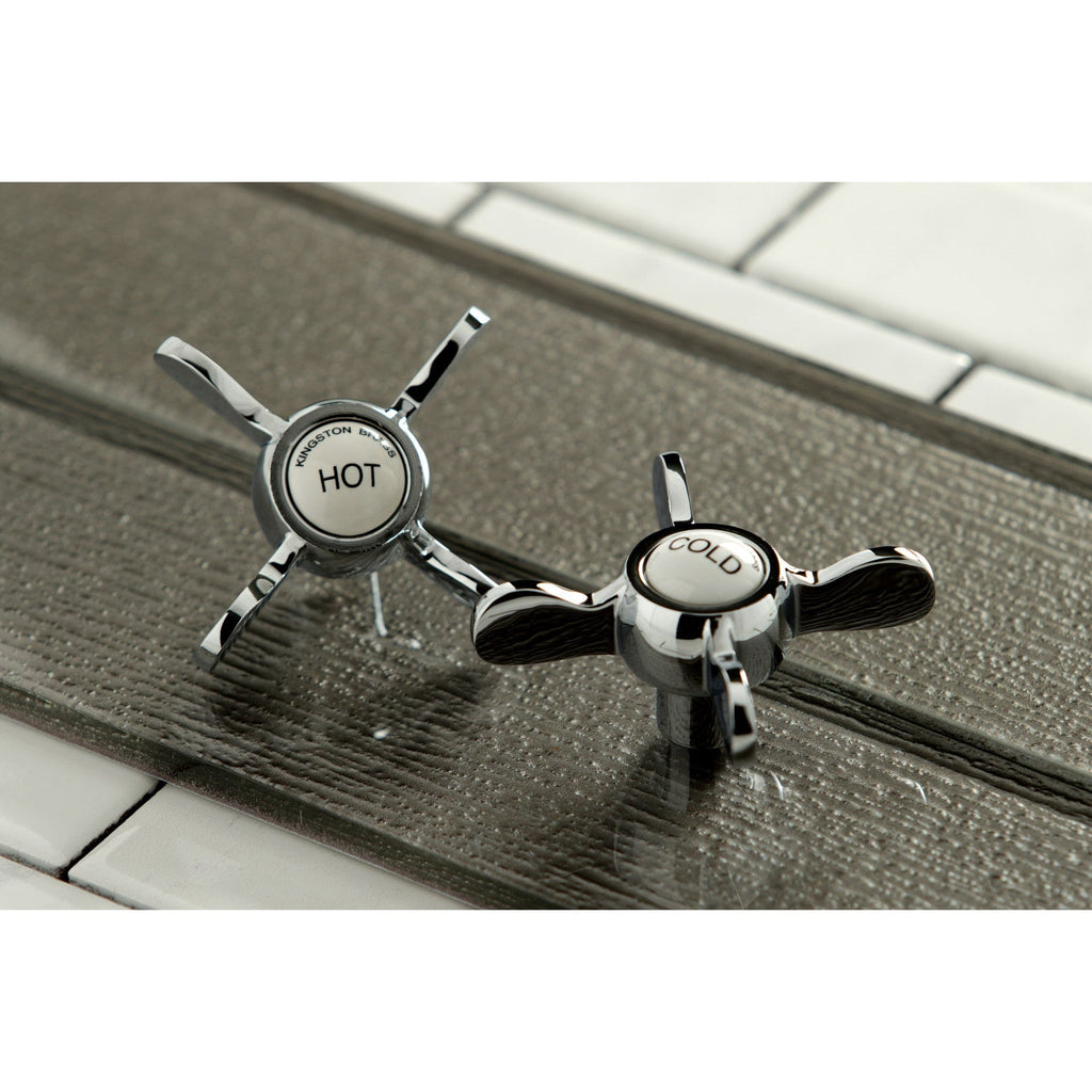 Kingston Brass Essex - Llave de Lavabo Widespread (3 Orificios), con Dos Manerales — Ambientación 1