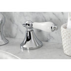 Kingston Brass Vintage - Llave de Lavabo Widespread (3 Orificios), con Dos Manerales — Ambientación 2