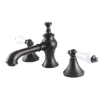 Kingston Brass Vintage - Llave de Lavabo Widespread (3 Orificios), con Dos Manerales — Bronce Aceitado