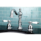 Kingston Brass Bel-Air - Llave de Lavabo Widespread (3 Orificios), con Dos Manerales — Ambientación 1