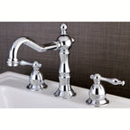 Kingston Brass Heritage - Llave de Lavabo Widespread (3 Orificios), con Dos Manerales — Ambientación 1