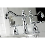 Kingston Brass Hamilton - Llave de Lavabo Widespread (3 Orificios), con Dos Manerales — Ambientación 3