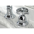 Kingston Brass Belknap - Llave de Lavabo Widespread (3 Orificios), con Dos Manerales — Ambientación 1