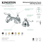Kingston Brass Restoration - Llave de Lavabo Widespread (3 Orificios), con Dos Manerales — Guía de Instalación 1