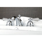Kingston Brass Wilshire - Llave de Lavabo Widespread (3 Orificios), con Dos Manerales — Ambientación 2