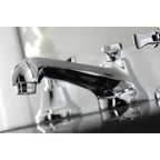 Kingston Brass Hamilton - Llave de Lavabo Widespread (3 Orificios), con Dos Manerales — Ambientación 2