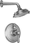 California Faucets Montecito Sistema de Regadera StyleTherm Termostático de 1/2" con Regadera Individual