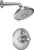 California Faucets Monterey Sistema de Regadera StyleTherm Termostático de 1/2" con Regadera Individual