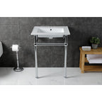 Kingston Brass Templeton lavabo consola — vista