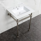Kingston Brass Templeton lavabo consola — vista