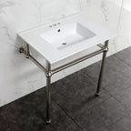 Kingston Brass Templeton lavabo consola — vista