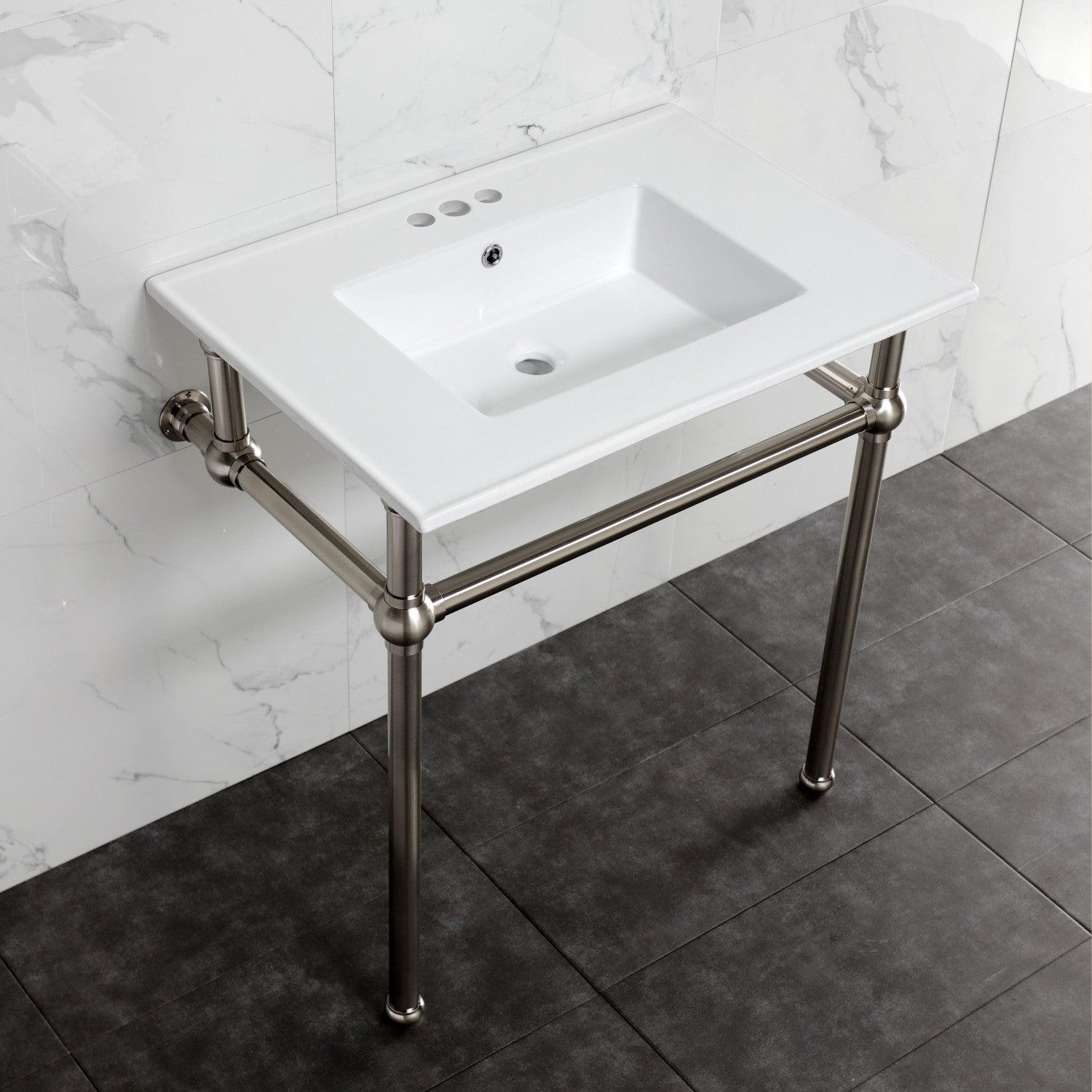 Kingston Brass Templeton lavabo consola — vista