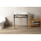 Kingston Brass Templeton lavabo consola — vista