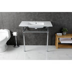 Kingston Brass Templeton lavabo consola — vista
