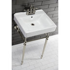 Kingston Brass Edwardian lavabo consola — vista
