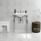 Kingston Brass Edwardian lavabo consola — vista