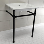 Kingston Brass Dreyfuss lavabo consola — vista