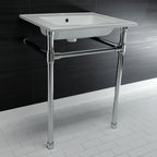 Kingston Brass Dreyfuss lavabo consola — vista