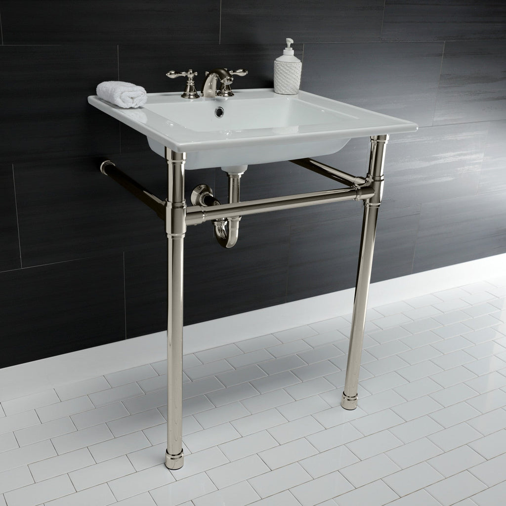 Kingston Brass Dreyfuss lavabo consola — vista