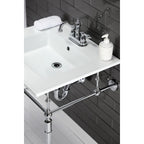 Kingston Brass Edwardian lavabo consola — vista