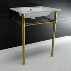 Kingston Brass Dreyfuss lavabo consola — vista