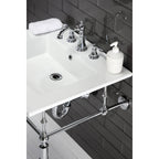 Kingston Brass Edwardian lavabo consola — vista