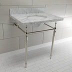 Kingston Brass Edwardian lavabo consola — vista