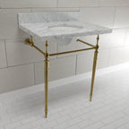 Kingston Brass Edwardian lavabo consola — vista
