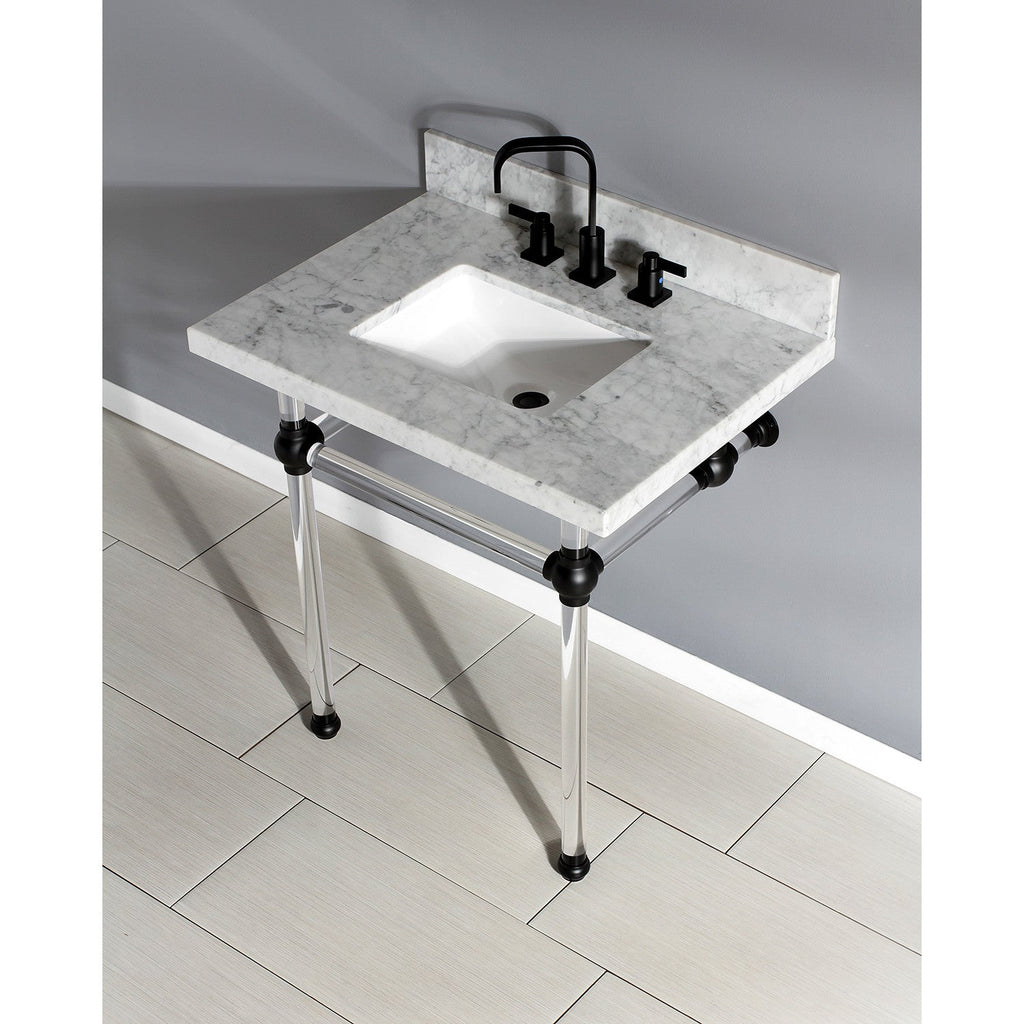 Kingston Brass Templeton lavabo consola — vista