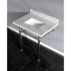 Kingston Brass Templeton lavabo consola — vista