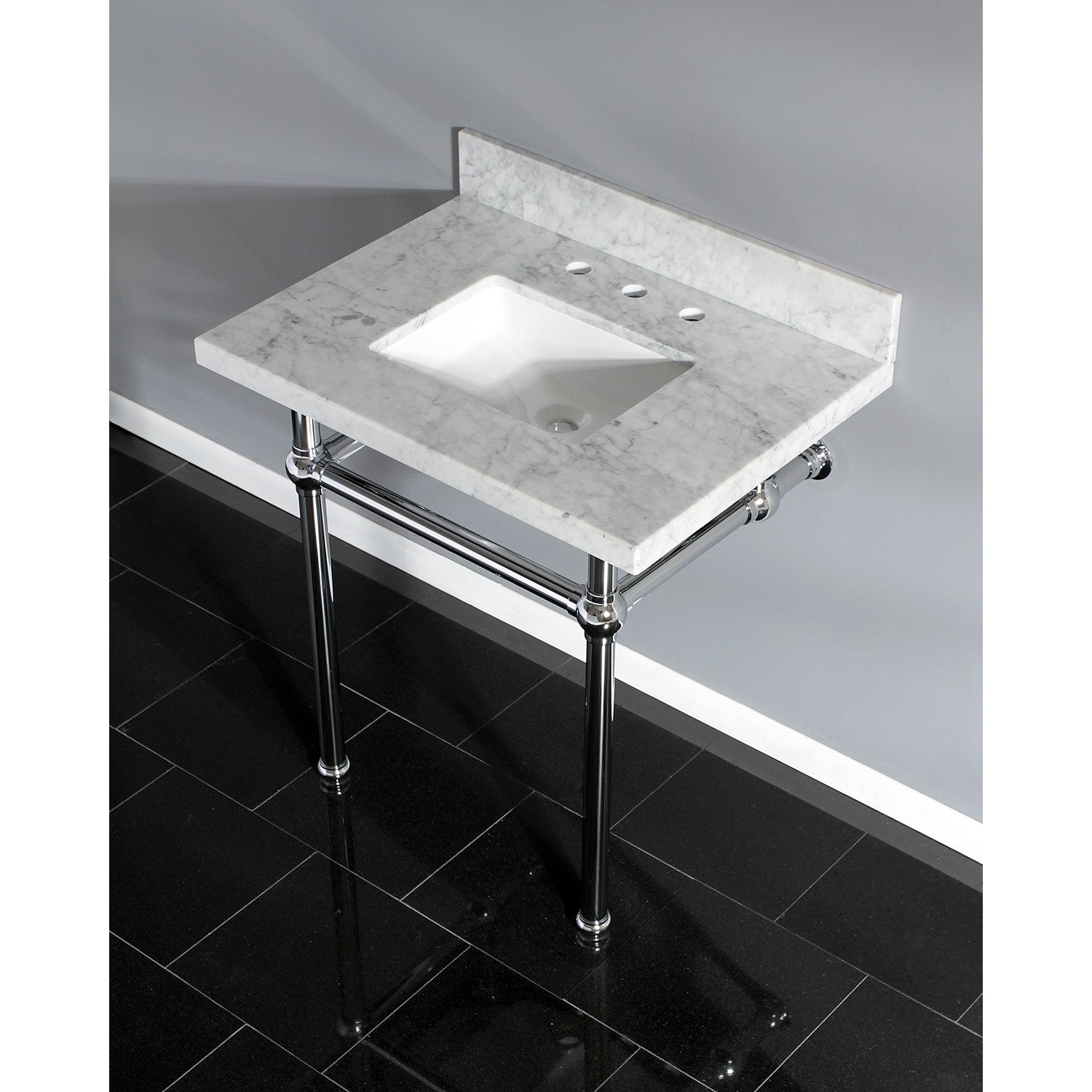 Kingston Brass Templeton lavabo consola — vista