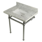 Kingston Brass Templeton lavabo consola — Cromo Pulido