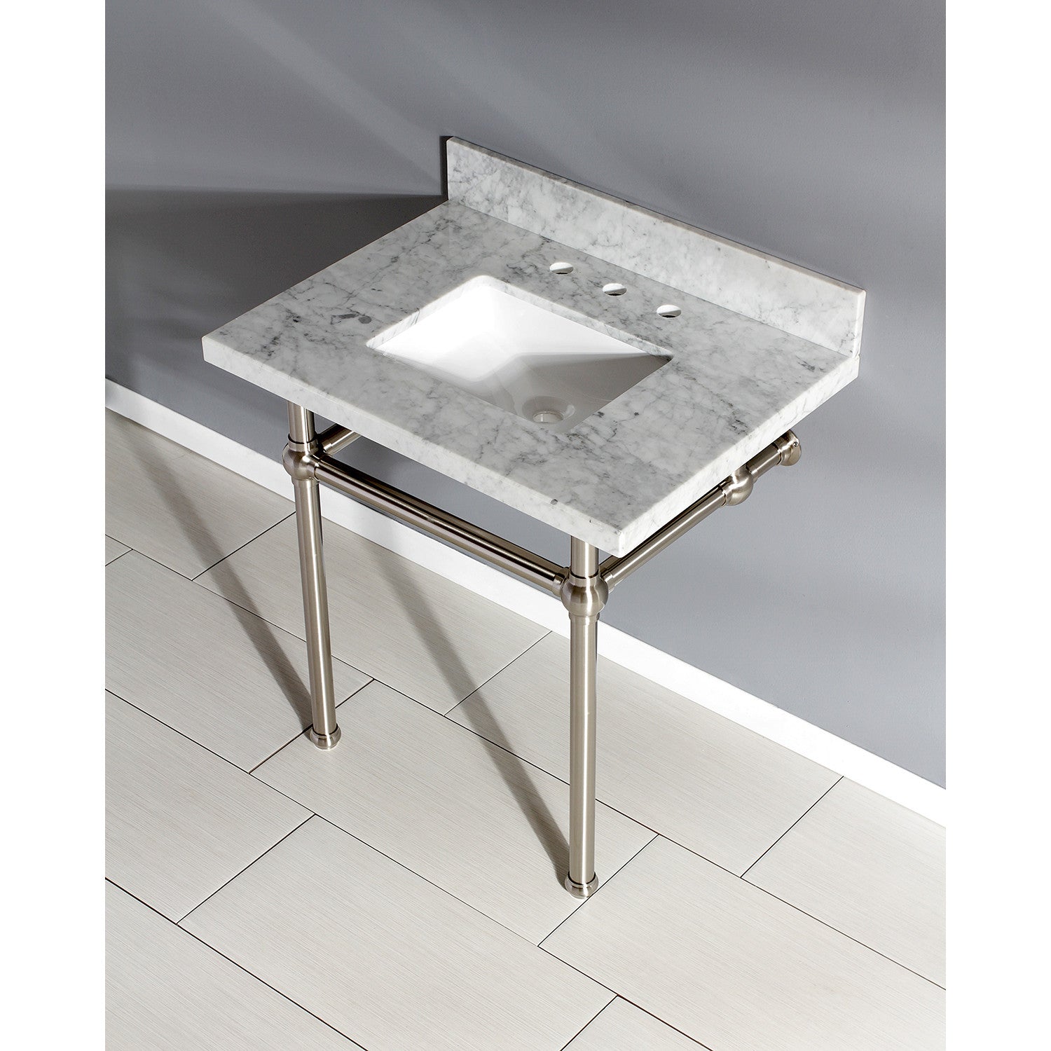 Kingston Brass Templeton lavabo consola — vista