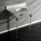 Kingston Brass Templeton lavabo consola — vista