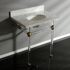 Kingston Brass Templeton lavabo consola — vista