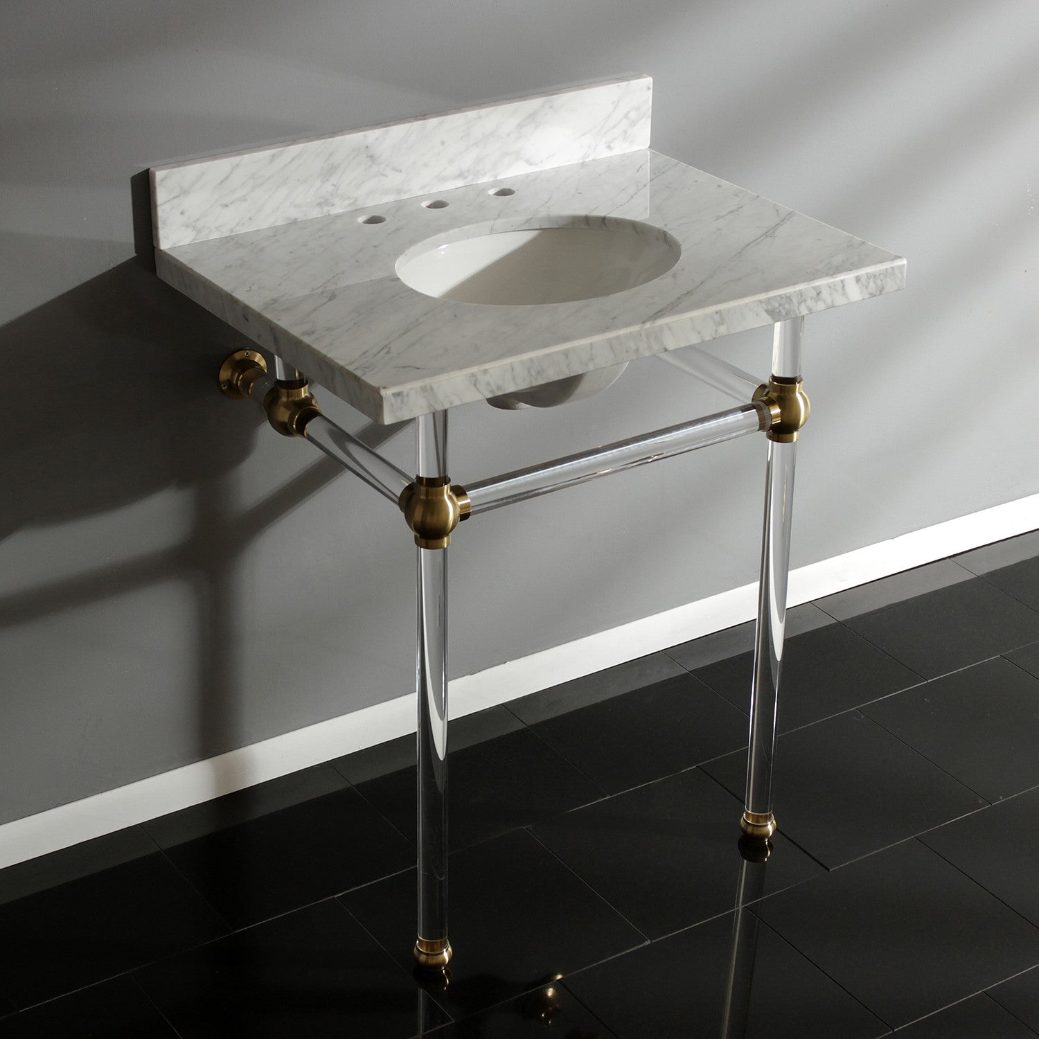 Kingston Brass Templeton lavabo consola — vista