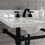 Kingston Brass Monarch lavabo consola — vista