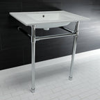 Kingston Brass Dreyfuss lavabo consola — vista