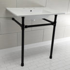 Kingston Brass Dreyfuss lavabo consola — vista