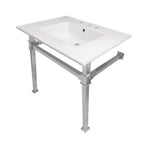 Kingston Brass Monarch lavabo consola — Cromo Pulido