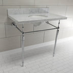 Kingston Brass Edwardian lavabo consola — vista