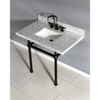 Kingston Brass Templeton lavabo consola — vista