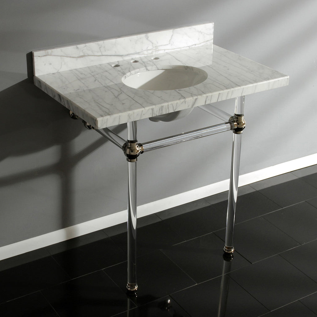 Kingston Brass Templeton lavabo consola — vista