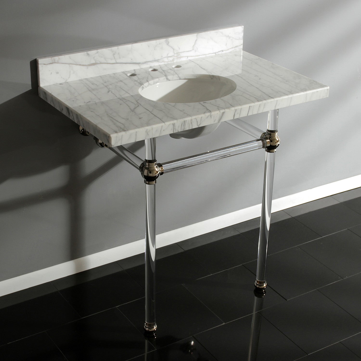Kingston Brass Templeton lavabo consola — vista